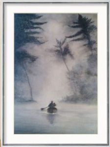 Voir le détail de cette oeuvre: Barque dans la brume